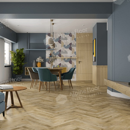 Виниловая плитка Alpine Floor - Паркет LVT Дуб Кастор (ECO-16-34)