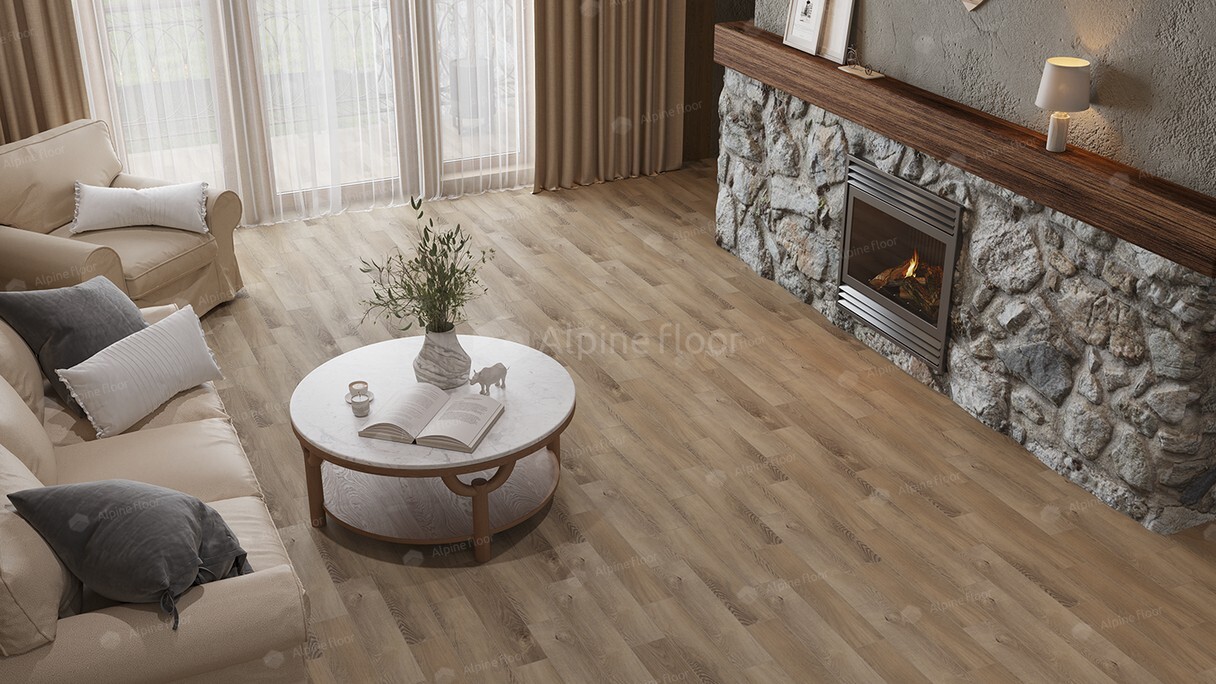 SPC ламинат Alpine Floor - Parquet Premium Дуб Природный Изысканный (ECO  19-17) по выгодным ценам в Москве