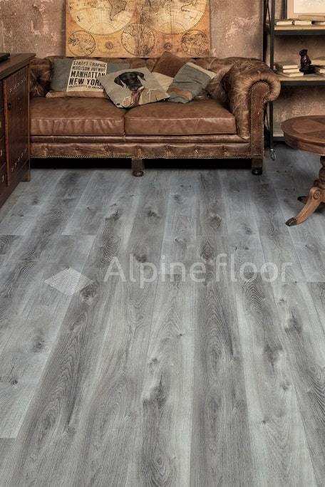 Каменно-полимерный ламинат (SPC) Alpine Floor - Premium XL Дуб гранит (ECO 7-8)