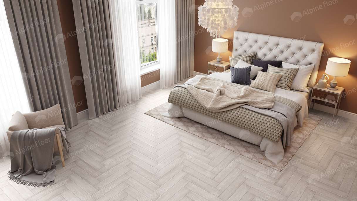 SPC ламинат Alpine Floor - Parquet Light Голубой лес (ECO 13-9) по выгодным  ценам в Москве