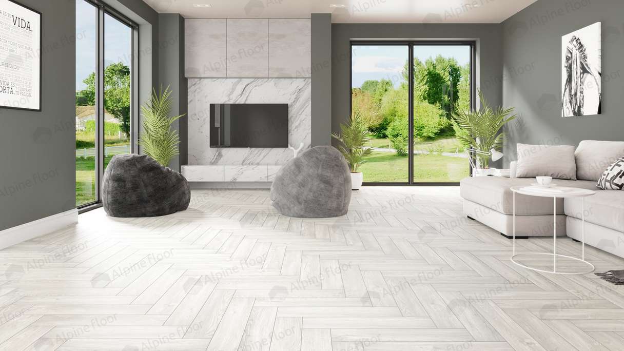 SPC ламинат Alpine Floor - Parquet Light Дуб Арктик (ECO 13-4) по выгодным  ценам в Москве