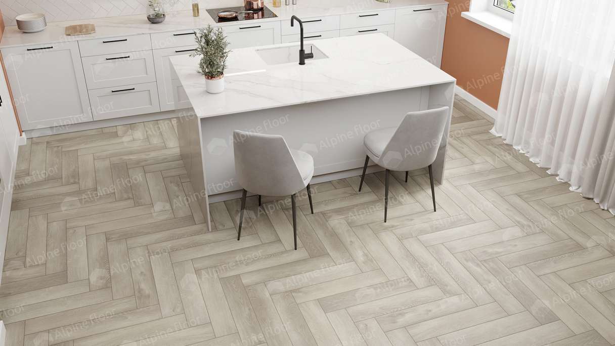 SPC ламинат Alpine Floor - Parquet Light Дуб Фантазия (ECO 13-1)