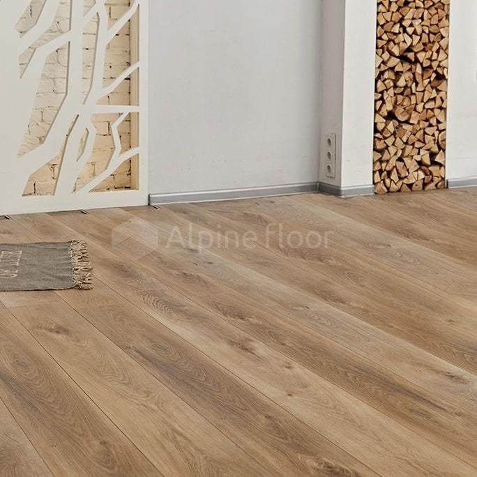 Каменно-полимерный ламинат (SPC) Alpine Floor - Premium XL Дуб Природный Изысканный (ECO 7-6)