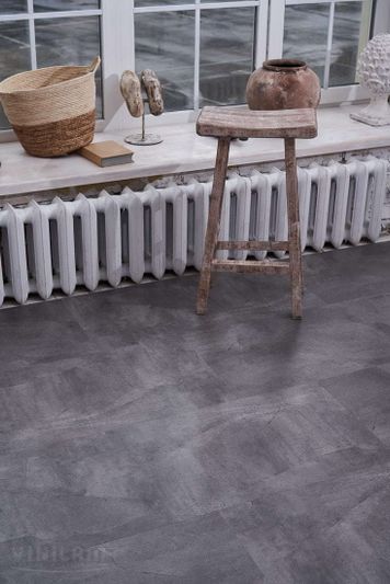SPC ламинат Vinilam - Ceramo Серый Бетон