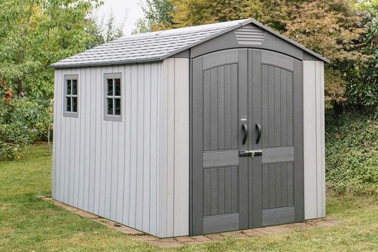 Сарай пластиковый LifeTime WoodLook (7.8 кв.м)
