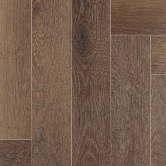 Каменно-полимерный SPC ламинат FirstFloor - Английская елка Африканский натуральный дуб (1F042)