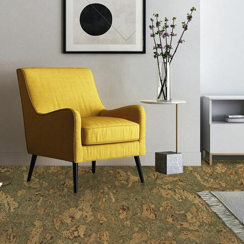 Пробковый плавающий паркет EasyCork Леон верде