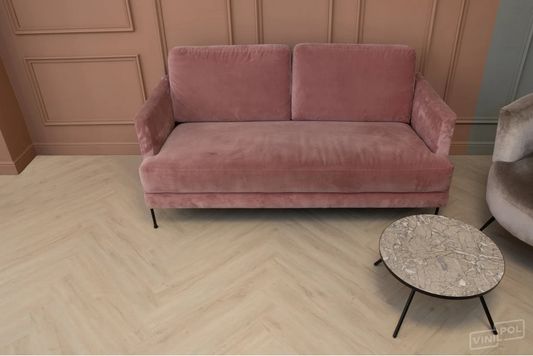 Виниловая плитка VinilPol - Herringbone Glue (LVT) Паркет Руссо (9966)