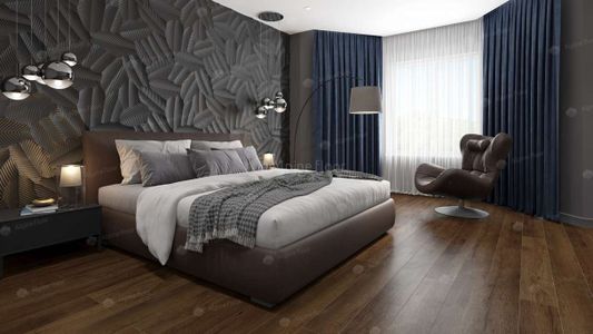 Каменно-полимерный ламинат (ABA) Alpine Floor - Premium XL Дуб Шоколадный (ECO 7-18)