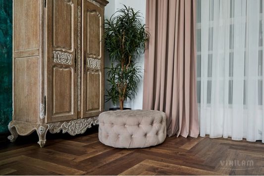 Виниловый ламинат Vinilam - Parquet Herringbone Glue Паркет Версальский (GD11177У)