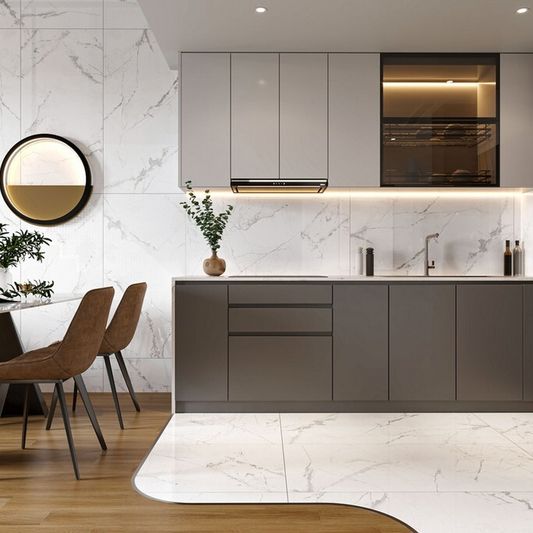 Керамогранит Buono Ceramica - Statuario Alba Glossy (M4400P)