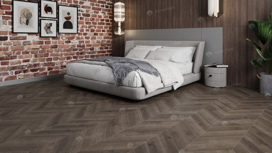 Кварц виниловая плитка Alpine Floor - Chevron LVT Дуб Антарес (ECO 20-9)