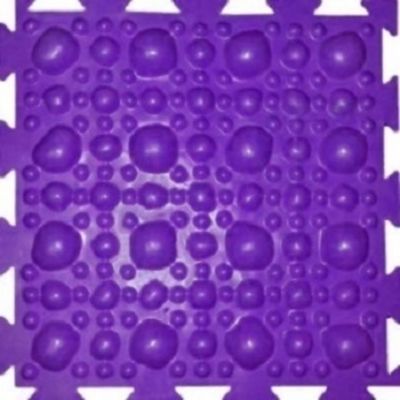 Ортопедический коврик Orto - Камни мягкие фиолетовые