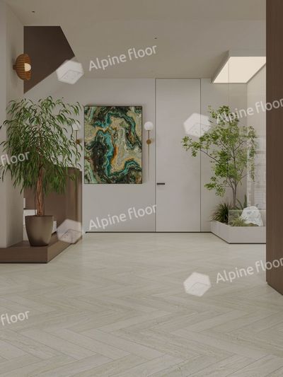 Каменно-полимерный ламинат (SPC) Alpine Floor - Адамант Паркет Лу (ECO 31-6)