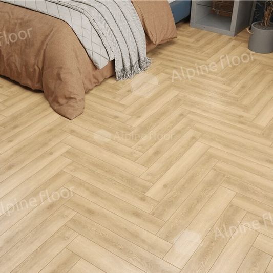 Ламинат Alpine Floor - Herringbone 8 Дуб Шампань (LF102-5)