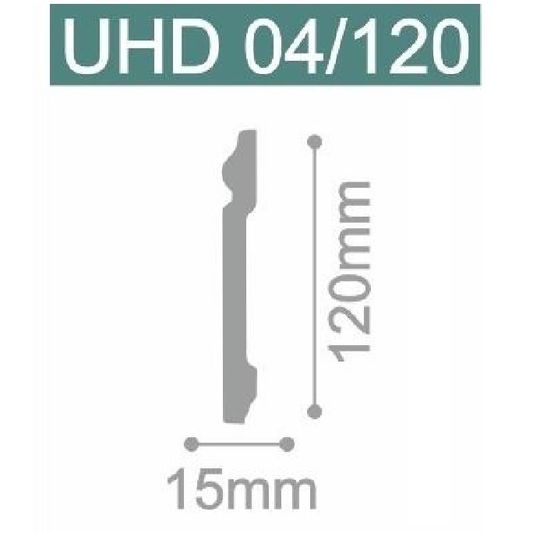 Напольный плинтус Solid - UHD 04/120