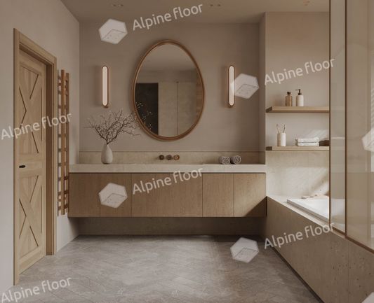 Каменно-полимерный ламинат (SPC) Alpine Floor - Адамант Паркет Санта-Ана (ECO 31-1)