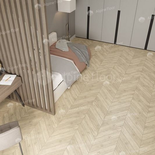 Кварц виниловая плитка Alpine Floor - Chevron LVT Сонома (ECO 20-7)