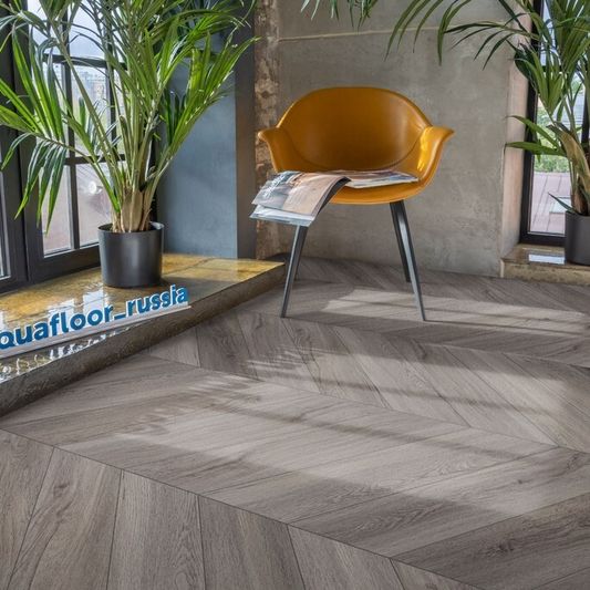 Виниловая плитка AquaFloor - Parquet Chevron Glue (AF2553PGCh)