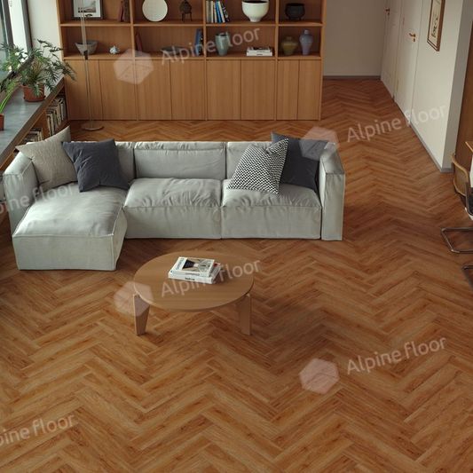 Каменно-полимерный ламинат (SPC) Alpine Floor - Титан Паркет Олимп (ECO 29-6)