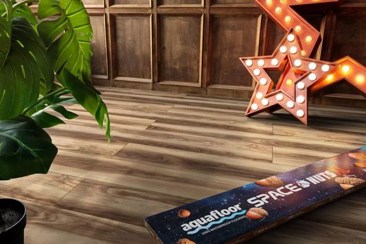 Виниловая плитка AquaFloor - Space Nuts Xl Glue AF4074NXL