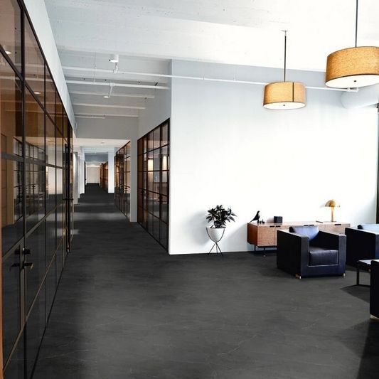 Виниловая плитка Allure Isocore - Stone Glue Вулканический Черный (88809)