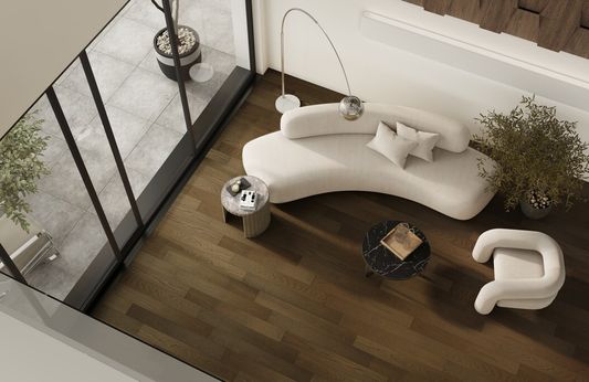 Кварцевый паркет Quartz Parquet Классик - Дуб Брауни (413 7/1,2 мм)