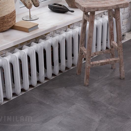 WPC ламинат Vinilam - Ceramo Stone Серый Бетон (61602-8)