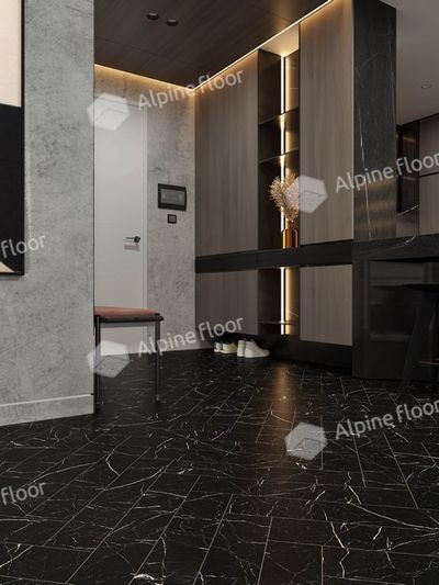 Каменно-полимерный ламинат (SPC) Alpine Floor - Адамант Паркет Неро (ECO 31-11)