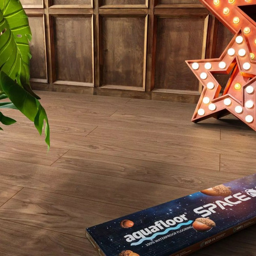 Виниловая плитка AquaFloor - Space Nuts Xl Glue AF4076NXL