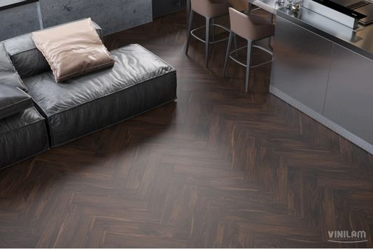 SPC ламинат VinilPol - Herringbone Паркет Да Винчи (9977)