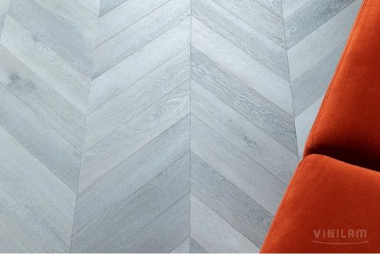 Виниловый ламинат Vinilam - Parquet Chevron Шеврон Легран (RI444515CL4-2.5)