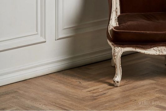 Виниловый ламинат Vinilam - Parquet Herringbone Glue Паркет Северный (GD11133)