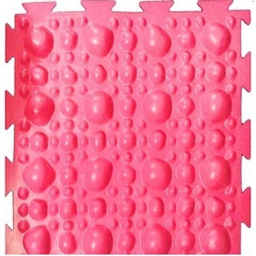 Ортопедический коврик Orto - Камни мягкие розовые
