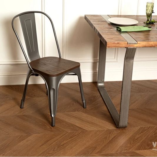 Виниловый ламинат Vinilam - Parquet Chevron Шеврон Плезир (I1651102-2.5)