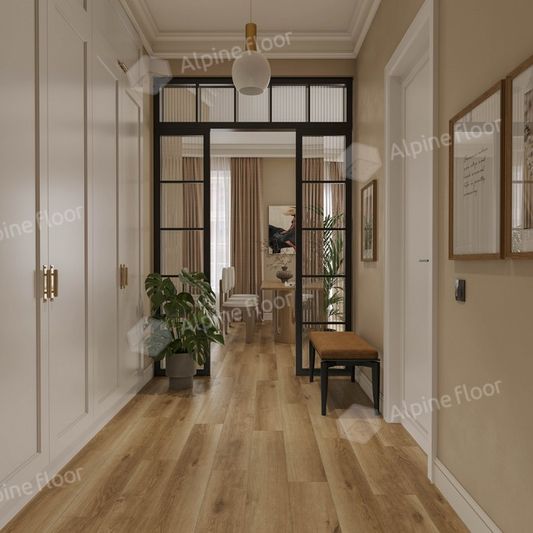 Каменно-полимерный ламинат (SPC) Alpine Floor - Титан 6 (Titan 6) Циркон (ECO 28-2)