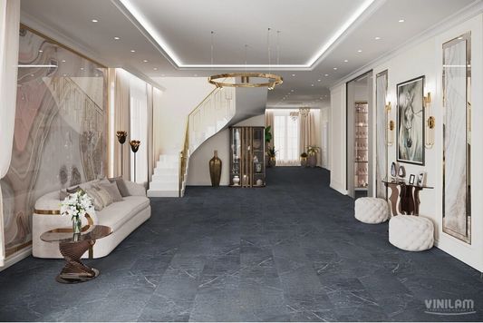 WPC ламинат Vinilam - Ceramo Stone Ионический Мрамор (91909-8)