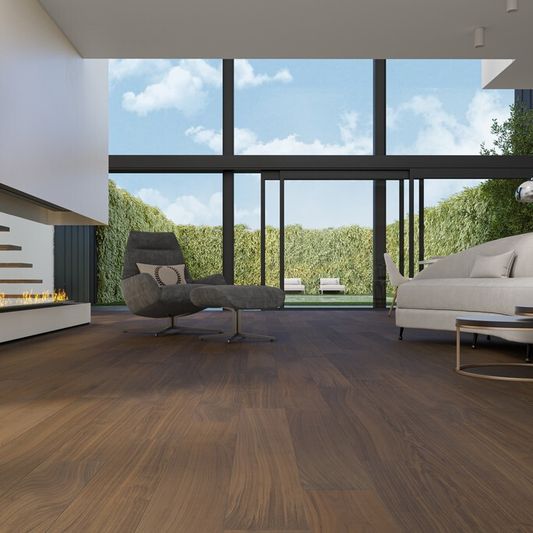 Кварцевый паркет Quartz Parquet Классик - Орех Американский (400-29 5/0,6 мм)