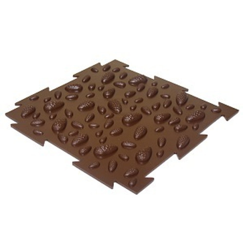 Ортопедический коврик Orto - Шишки коричневые