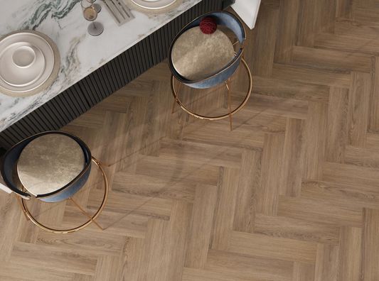SWF каменный ламинат My Step Стоун Елка (Stone Herringbone) - (MS8418)