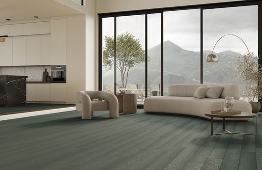 Кварцевый паркет Quartz Parquet Классик - Дуб Средиземноморский (409 7/1,2 мм)