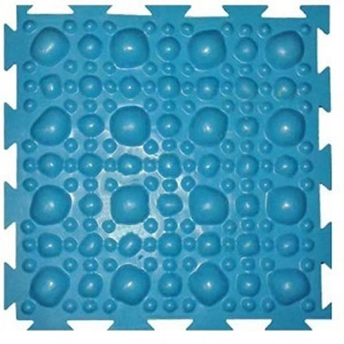 Ортопедический коврик Orto - Камни жесткие голубые