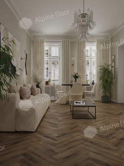 Каменно-полимерный ламинат (SPC) Alpine Floor - Титан Паркет Центурион (ECO 29-3)