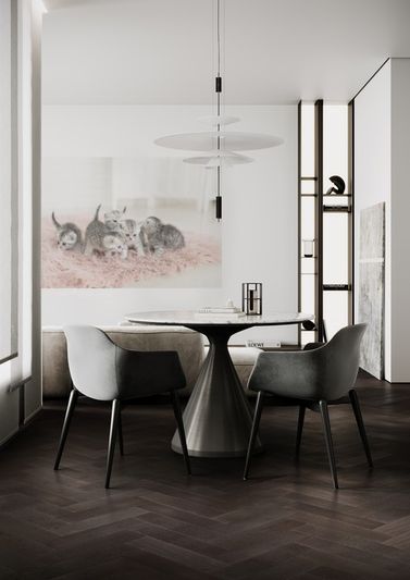 Штучный кварцевый паркет Quartz Parquet - Дуб Смоляной (44-1258-01)
