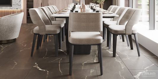 Виниловая плитка Allure Isocore - Stone Glue Эбонитовый Мрамор (88911)