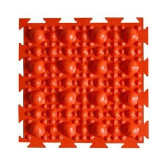 Ортопедический коврик Orto - Камни жесткие оранжевые