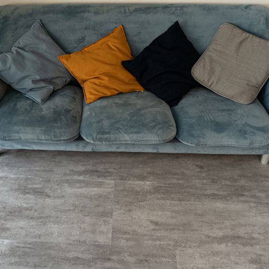 WPC ламинат Vinilam - Ceramo Stone Цемент Светлый (71614-8)