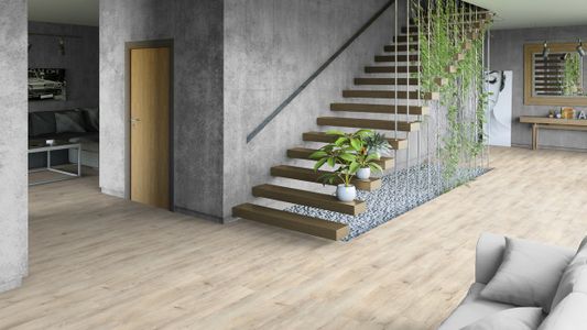 Виниловый ламинат Tarkett Art Vinyl - Prime click Birch Grey