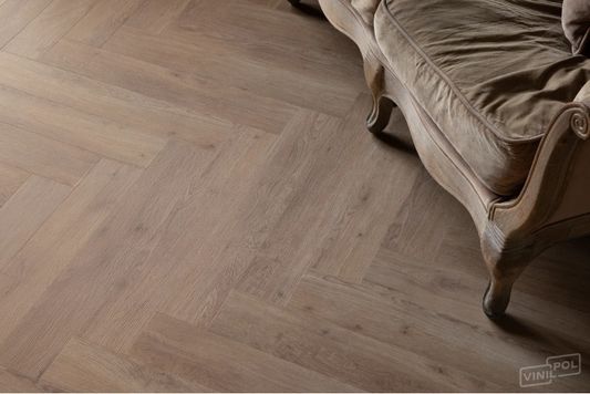 Виниловая плитка VinilPol - Herringbone Glue (LVT) Паркет Бруно (9965)
