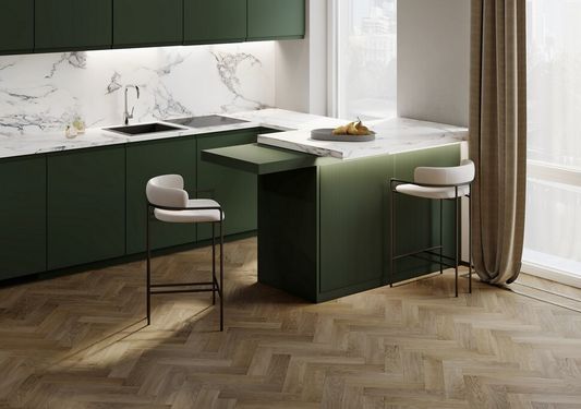 SPC Ламинат Refloor Fargo - Herringbone Дуб Монако (44-63W948)